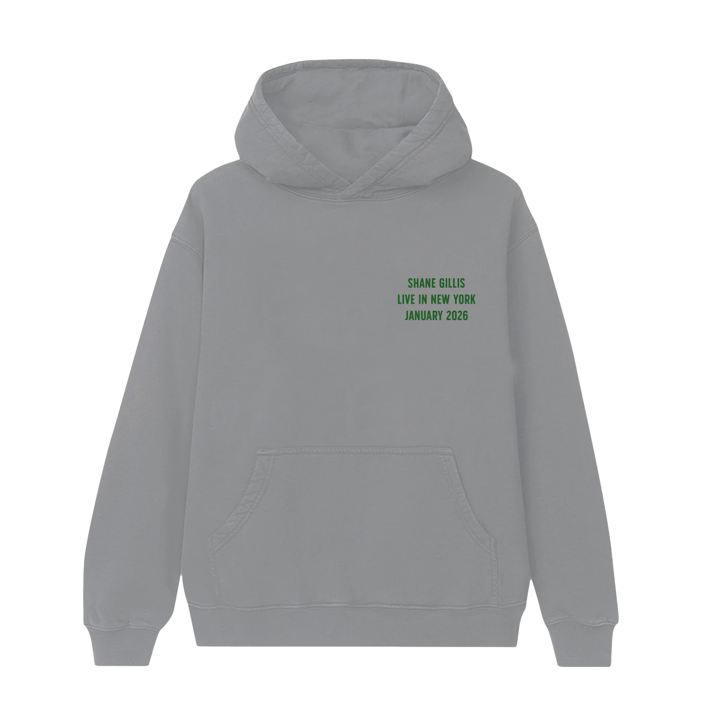 MSG Grey Hoodie Front